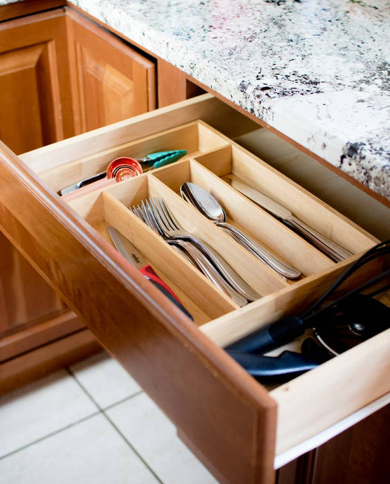 Island Bamboo Small Flatware Tray