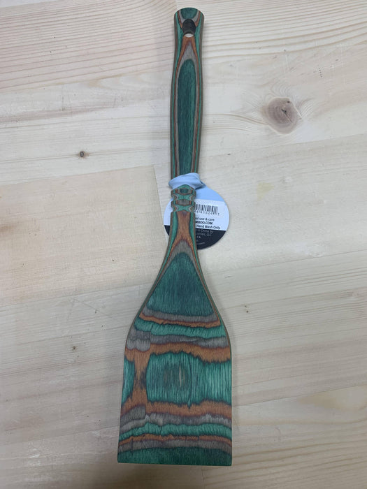 Island Bamboo Pakkawood Spatula Mint 30CM