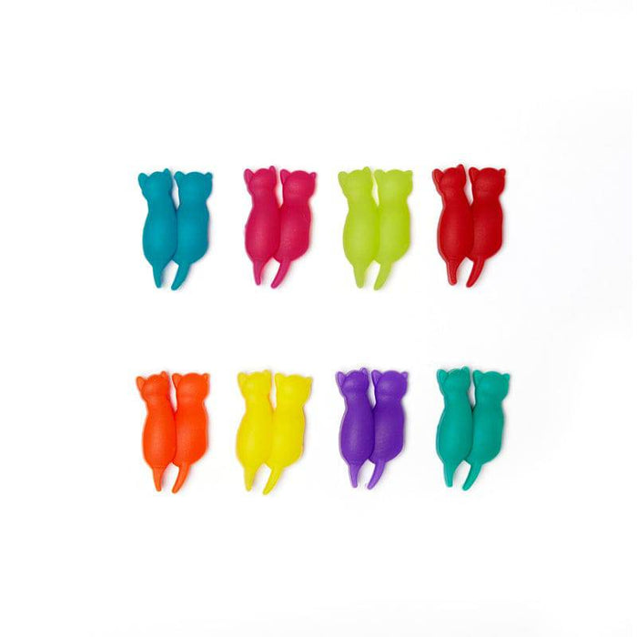 Kikkerland Drink Markers Rainbow Cat