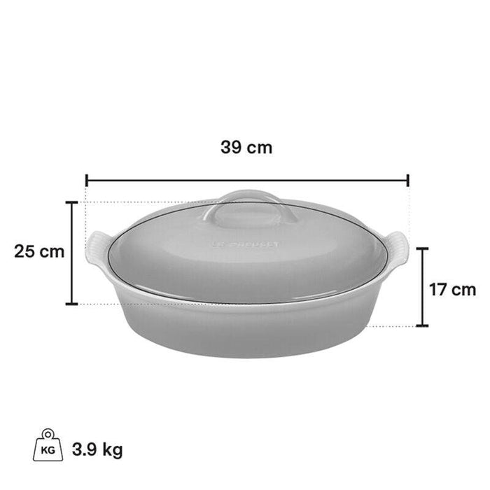 Le Creuset Oval Casserole With Lid 2.3L