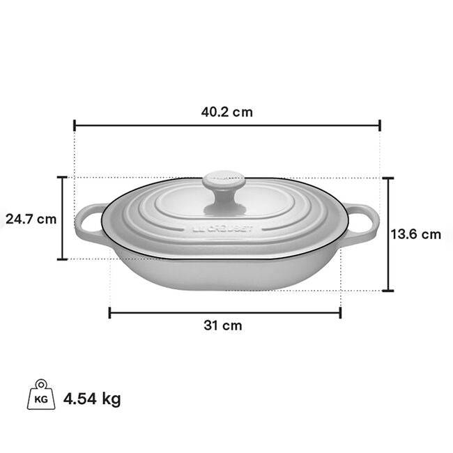 Le Creuset Oblong Casserole 3.4L