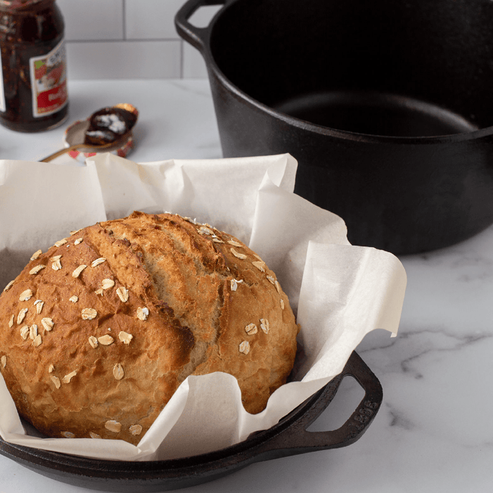 Lodge 5 Qt Double Dutch Cast Iron Oven