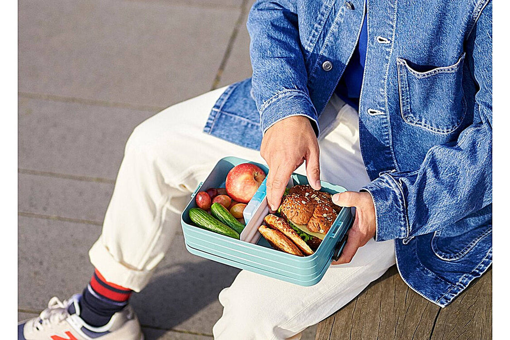 Mepal Bento Lunch Box Large Nordic Blue