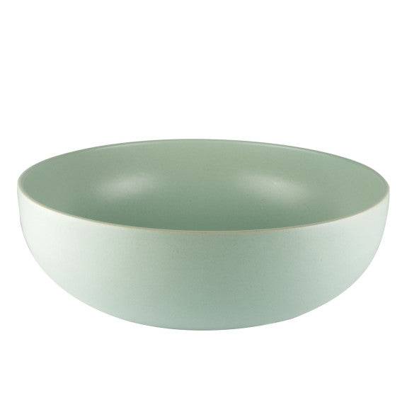 MESA Cermaics Uno Topaz Serving Bowl Mint/ Teal