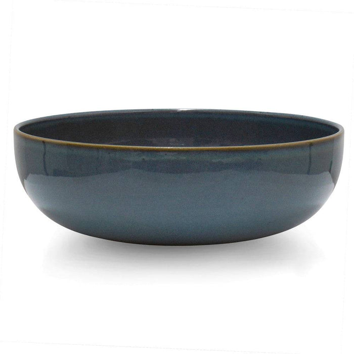 MESA Cermaics Uno Serving Bowl Topaz Bowl Blue