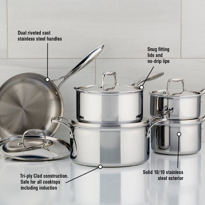 Meyer Super Steel 10 Piece Cookware Set