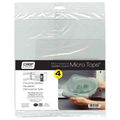 ChopChop Microwave Splatter Guard Tops Set Of 4