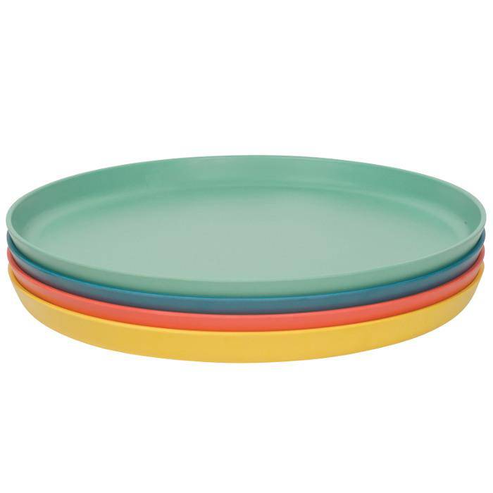 Now Designs Ecologie Planta Set of 4 Dinner Plates - Fiesta