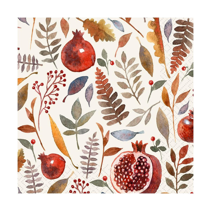 Paper Design Luncheon Napkin Pomegranate