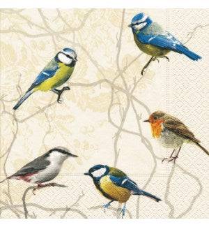 Twilight Luncheon Napkin - Birds Collection