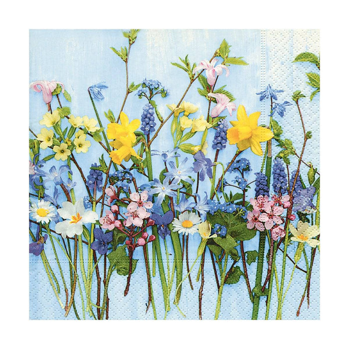 Twilight Luncheon Napkin Spring Flowers