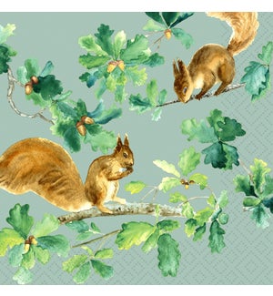 Paper Design Luncheon Napkin Squirrels