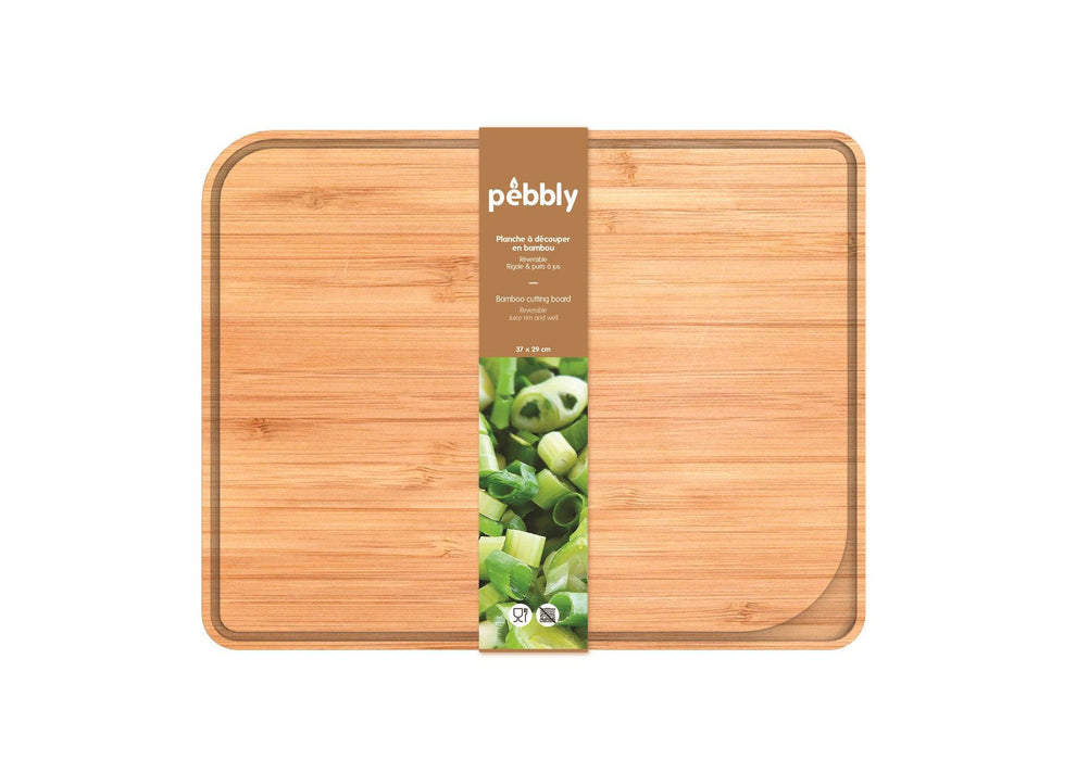 Pebbly Large Bamboo Cutting Board