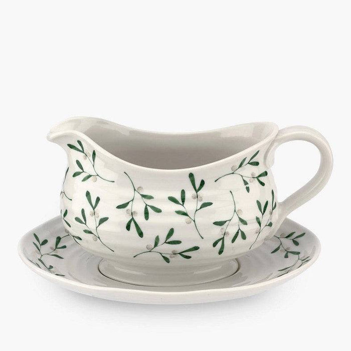 Sophie Conran Gravy Boat & Stand Mistletoe