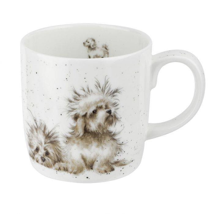 Wrendale Large Mug Best Of Friends (Dog)