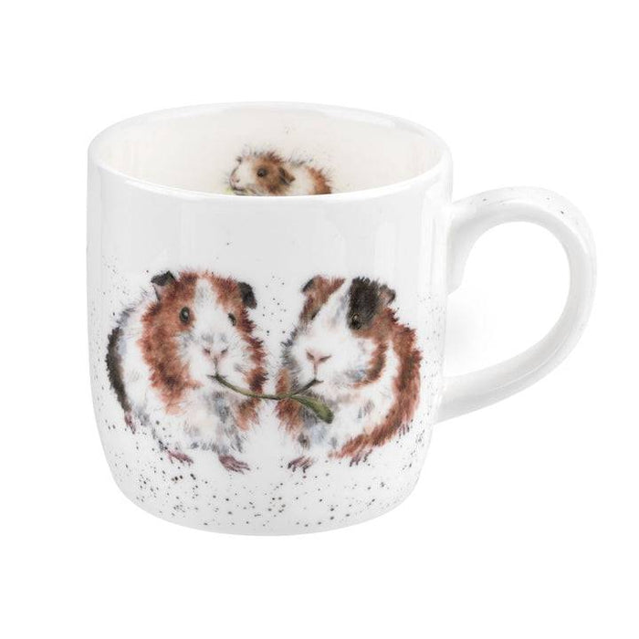 Wrendale Mug - Lettuce Be Friends (Guinea Pig)