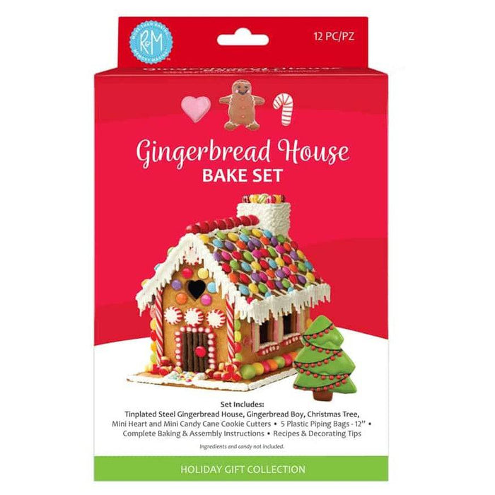 R&M Cookie Cutter Set Of 12 Gingerbread House