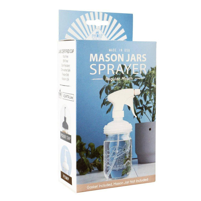 reCap Mason Jars ADAPTA Sprayer - Regular Mouth