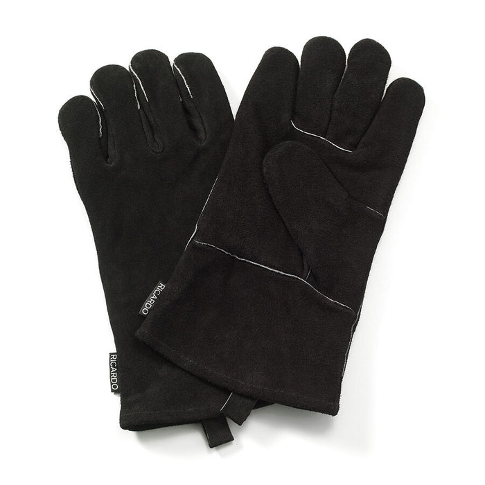 Ricardo Leather BBQ Gloves Set Of 2