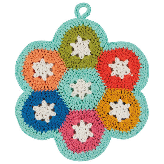 Danica Jubilee Crochet Trivet Loop De Loop