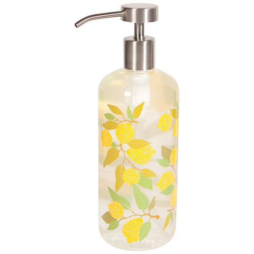 Danica Glass Soap Pump Lemons