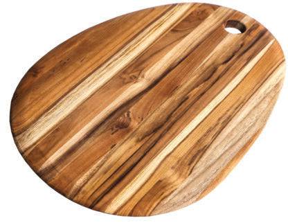 Teakhaus Elegant Oval Cutting Serving Board 18"