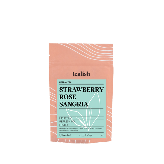 Tealish Herbal Tea Strawberry Rose Sangria 100G