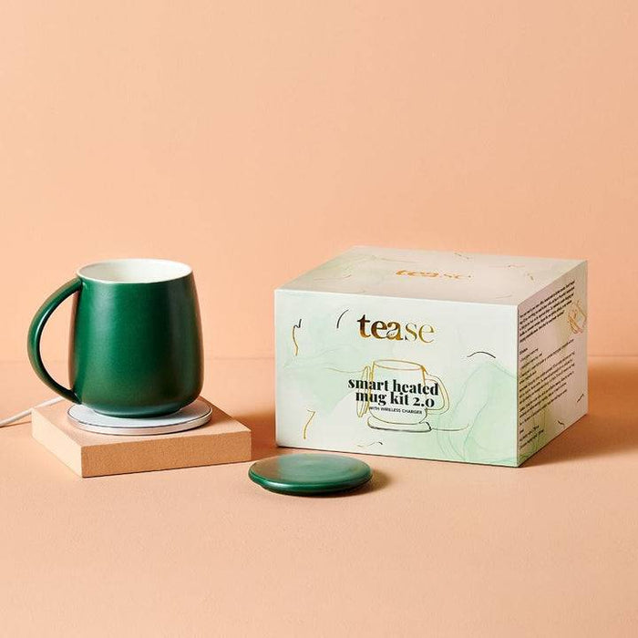 Tease Smart Heated Mug Kit 2.0 Deep Mint