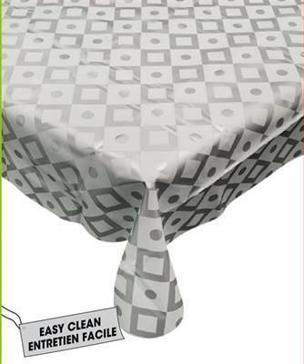 Texstyles Deco PEVA Tablecloth 54x72"