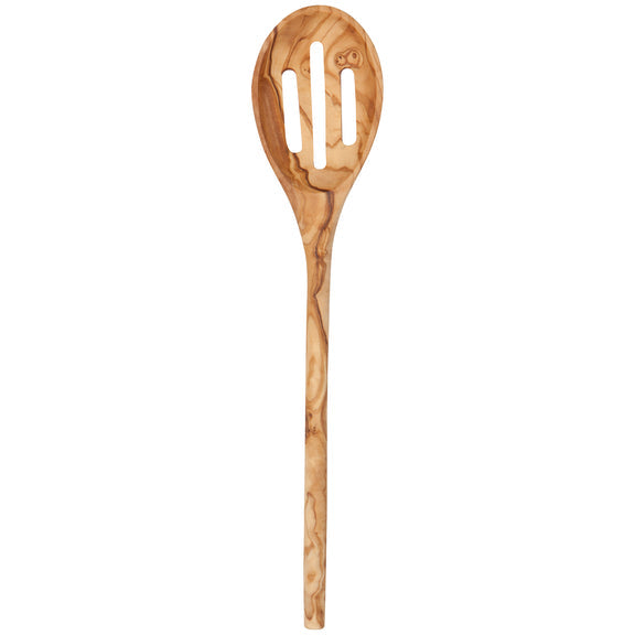 Danica Heirloom Olive Wood Slotted Spoon