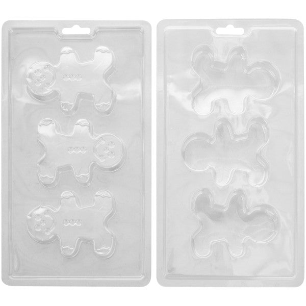 Wilton Christmas Candy Mold 3D Gingerbread People