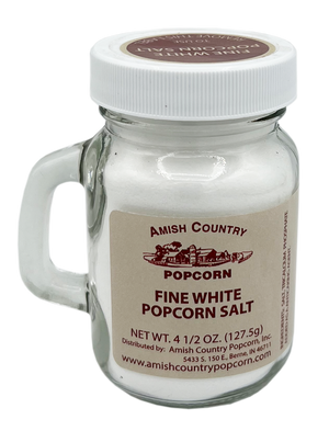 Amish Country Popcorn Fine White Popcorn Salt