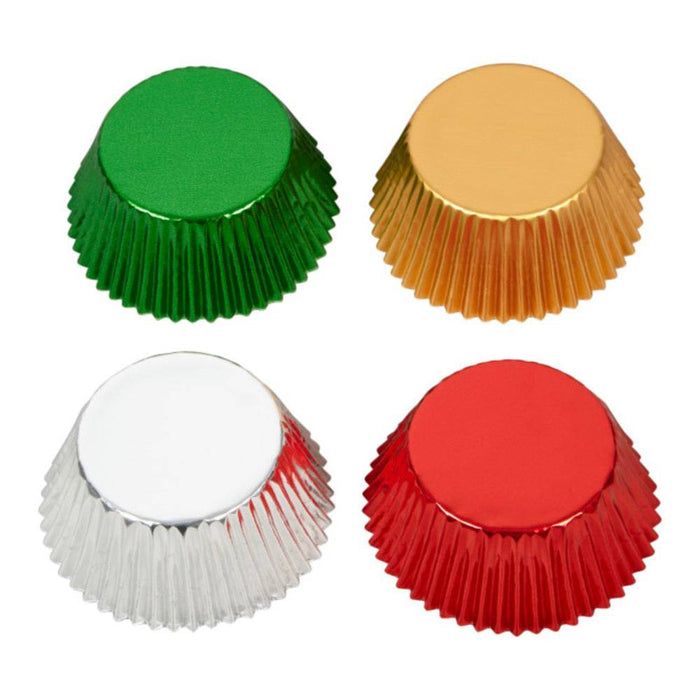 Wilton Baking Cups Christmas Foil