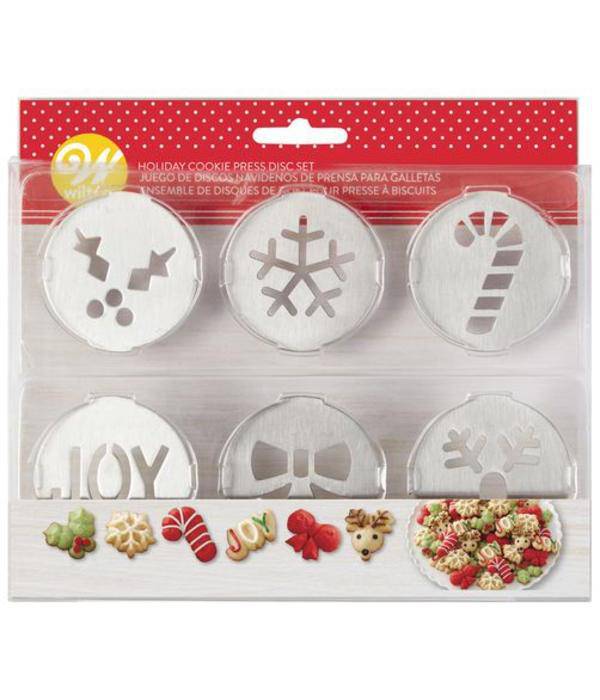 Wilton Christmas Cookie Press Discs