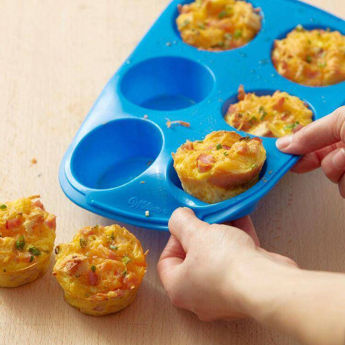 Wilton Silicone Muffin Pan 6 Cup