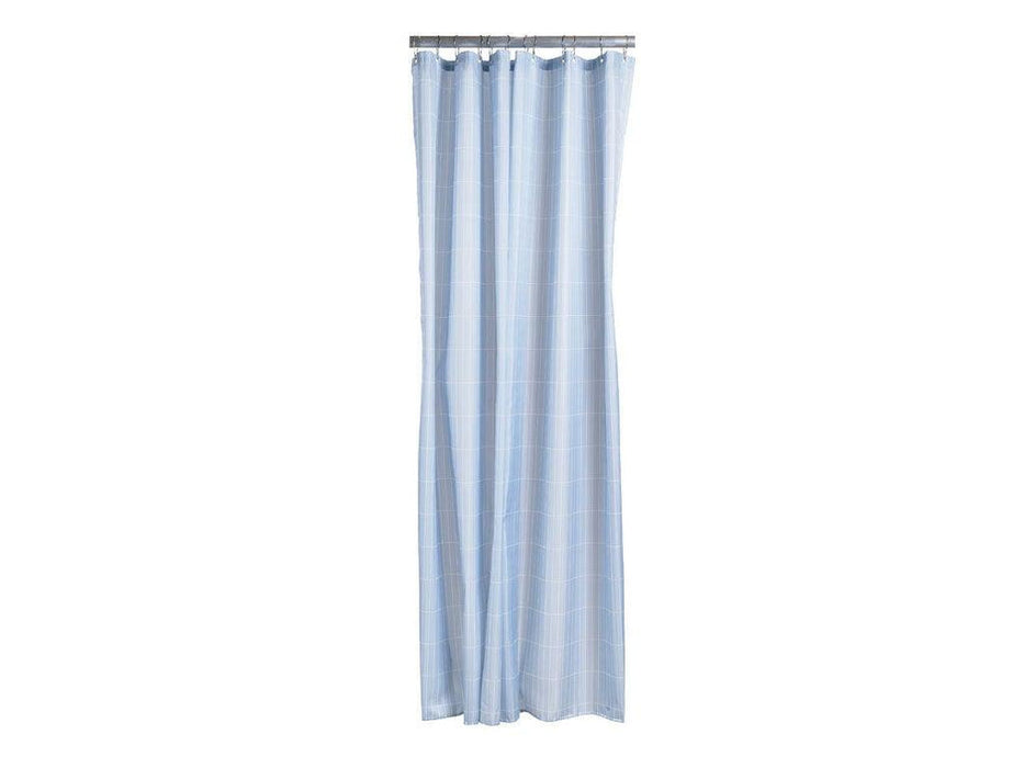 Zone Denmark GRID Shower Curtain Aqua