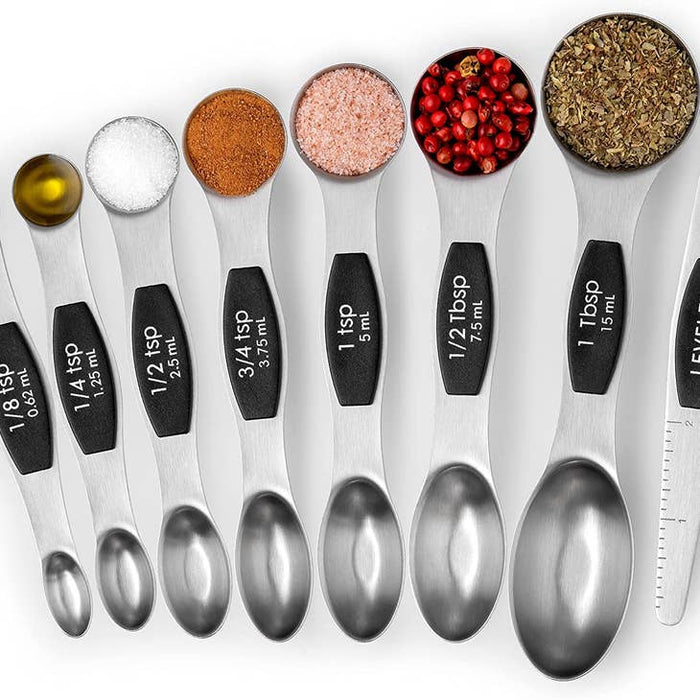 Zulay Magnetic Measuring Spoons Set Of 8