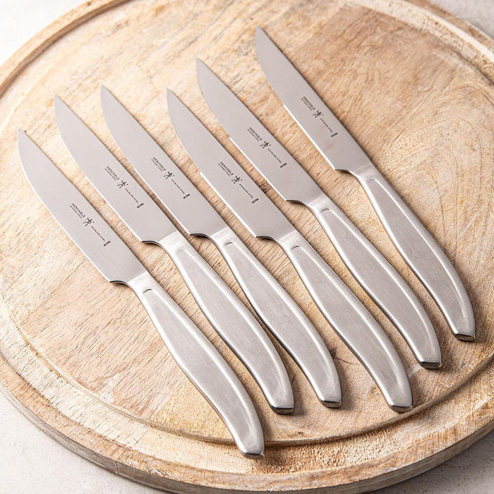 Henckels Steak Knife Set Of 6 Stainless Steel