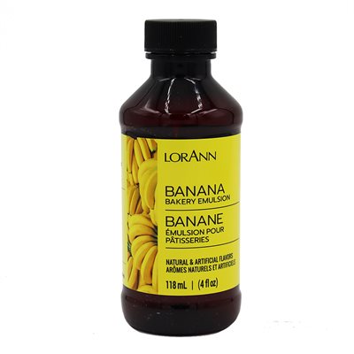 LorAnn Bakery Emulsion Banana  118ML (4OZ)