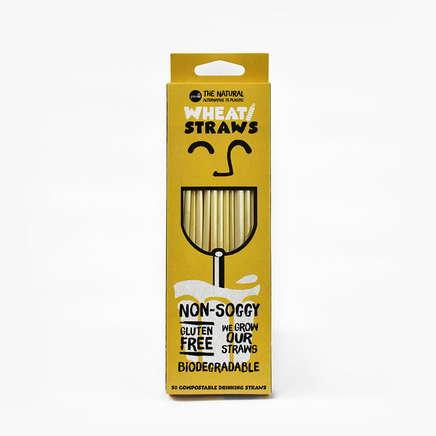 The Greenlid Wheat Straws (100Pack)