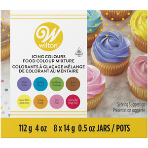 Wilton Gel Icing Colours Set of 8