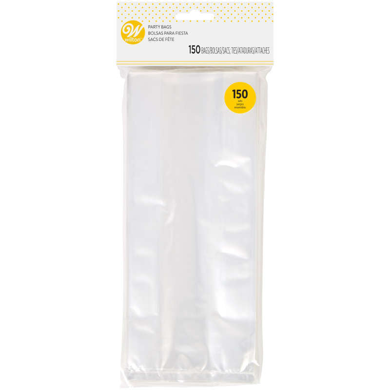 Wilton Clear Party Bags 150ct