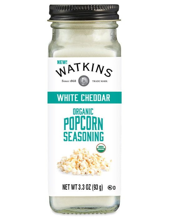 Watkins Organic Popcorn Seasoning White Cheddar