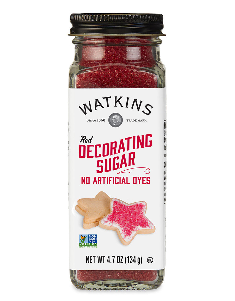 Watkins Decorating Sugar - Red
