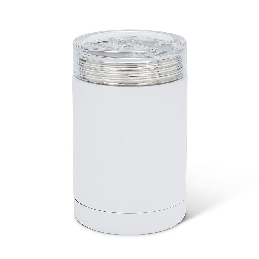 Insulated Tumbler White Bevi - Bear Country Kitchen