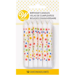 Wilton Birthday Candles - Sweet Dots