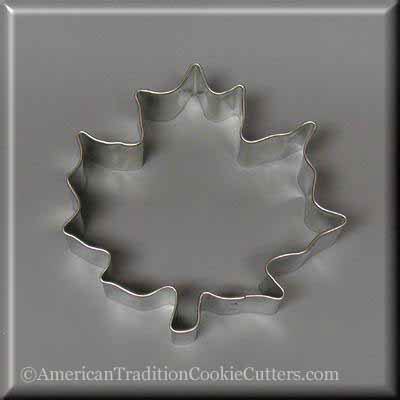 Maple Leaf Cookie Cutter 3.5" - Bear Country Kitchen