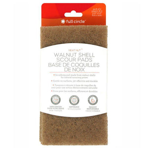Walnut Shell Scour Pads Full Circle - Bear Country Kitchen