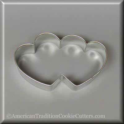 Cookie Cutter Double Heart
