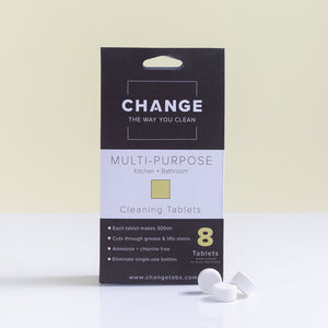 Change Multi-Purpose Cleaning Tablets (8Pack)